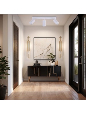 Riolight Modern Oda,mutfak Cafeler Için Beyaz 3XGU10 Gün Işığı LED Avize (Ampül Dahil)