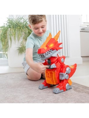 YF Tekstil Ambalaj Teamsterz Sesli ve Işıklı Robo Wreckerz Beast Oyun Seti