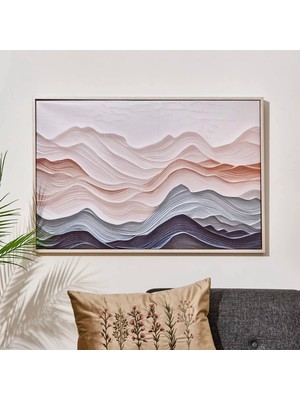 Matmel Deco Montana Tablo - Renkli - 90X60 cm
