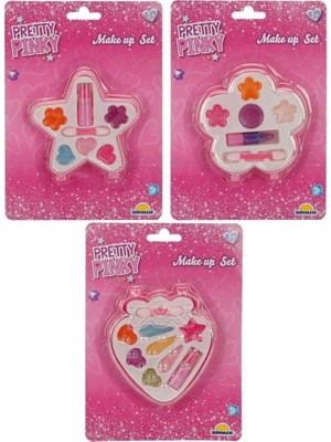 YF Tekstil Ambalaj Sun-Rst-Prp-Güzellik Set Makyaj Yıldız/çiçek/kalp 3A