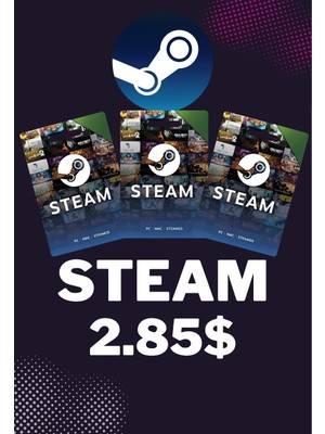 1Epin Steam 2.85 Dolar Cüzdan Kodu