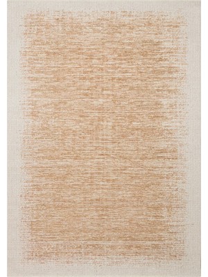 Eko Halı Sahara Sha 04 Cream Terra Turuncu Hav Toz Vermez Yumuşak Tuşeli Modern Makine Halısı