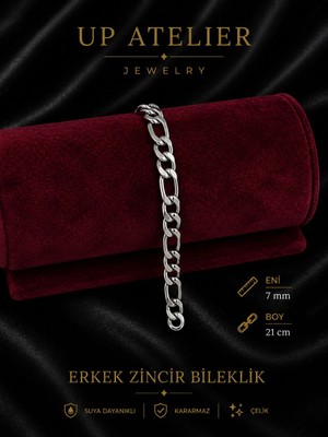 Up Atelier Paslanmaz Çelik Kalın Figaro Model