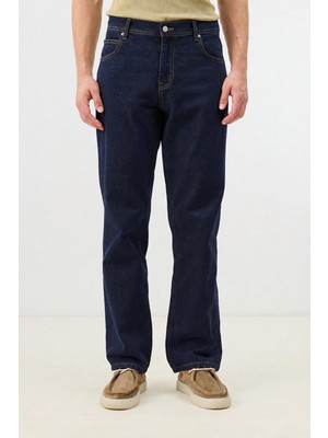 Antioch Lacivert Regular Fit Erkek Jean
