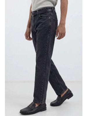 Antioch Antrasit Straight Fit Erkek Jean