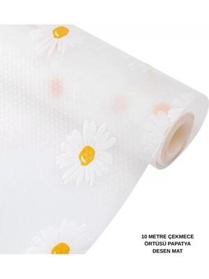 Hace Bazaar 10 Metre Papatya Desen Kaydırmaz