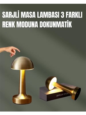 Hace Bazaar %100 Kademeli Ayarlanabilir Işık – USB Şarjlı Masa Lambası