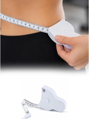 Omilife Baş ve Vücut, Kafa Çevresi Ölçüm Aleti Bel Ölçme Metresi Mezura Terzi Ölçü Metresi Ergonomik