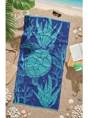 Özdilek Ocean Turtle Plaj Havlusu 70X150 cm