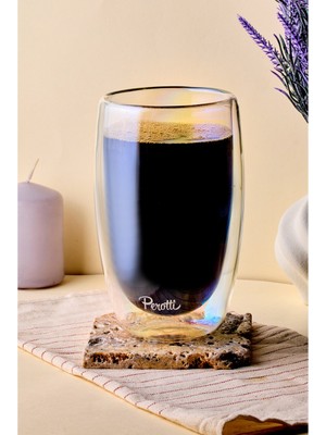 Perotti Colors Cidarlı Latte Bardak 450 ml 17280