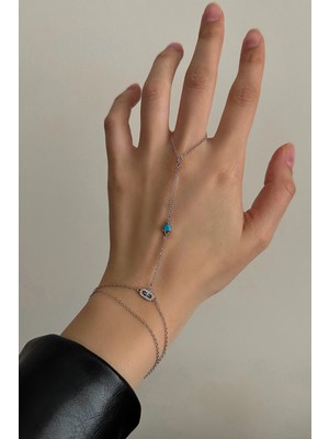 OkkoStore Mavi Mini Kalp Şahmeran