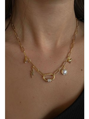 OkkoStore Çok Charmlı Kolye