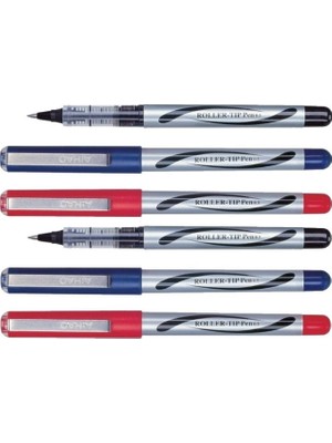 Aihao 2000A Roller Pilot Kalem 6 Lı Set- 2 Mavi 2 Siyah 2 Kırmızı