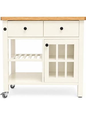 Dipole Furniture Mate Mat Lake Krem (RAL-9001) Servant Mobilyası