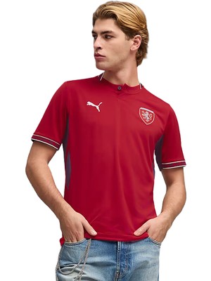 Puma Çekya 2026 Iç Saha Erkek Kırmızı Futbol Forma 78325201