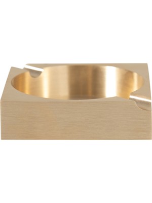 Mudo Home Kare Pirinç Küllük 12 cm