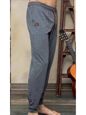 Kly Ince , Pamuklu ,antrasit Erkek Pijama Altı (Sani)