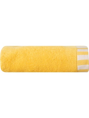 Mudo Home Nova El Havlusu Sarı Beyaz 30X50 cm
