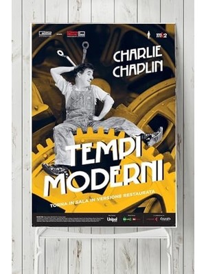 Wheat Grains Global Store (PSTER6706) Modern Times-Asri Zamanlar Film Afişi Poster 2 (60X90 Cm)
