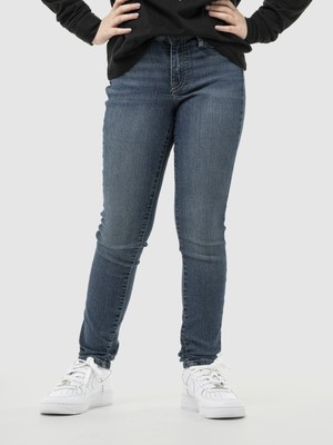 Gap Kız Çocuk Mavi Mid Rise Super Skinny Jean Pantolon