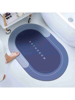 Hace Bazaar Süper Su Emici Kaymaz Tabanlı Banyo Paspası 40 x 60 cm