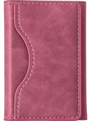 Hace Bazaar Joko Tema Magsafe Deri Kartlık - Pembe