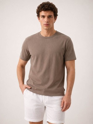 Loft Regular Fit Vizon Erkek T-Shirt LF2042154