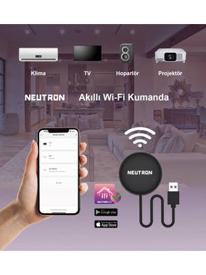 Luord-Store Akıllı Wifi Kumanda, Tüm Cihazları Telefondan Yönetme