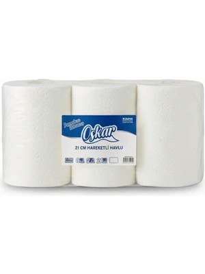 Luord-Store 2,5 kg 21CM Hareketli Havlu | 6 Rulo