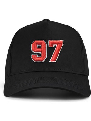 PataCute 97 Numara (Kabartmalı) Kalıplı Baseball Şapka