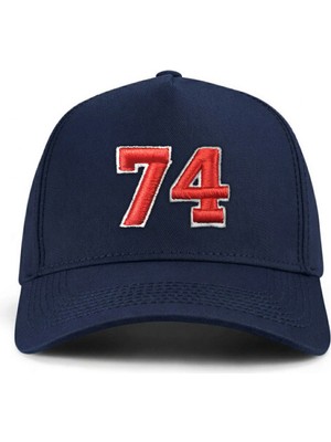 PataCute 74 Numara (Kabartmalı) Kalıplı Baseball Şapka