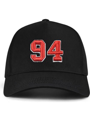 PataCute 94 Numara (Kabartmalı) Kalıplı Baseball Şapka