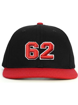 PataCute 62 Numara (Kabartmalı) Snapback Şapka