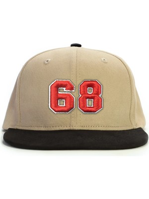 PataCute 68 Numara (Kabartmalı) Snapback Şapka