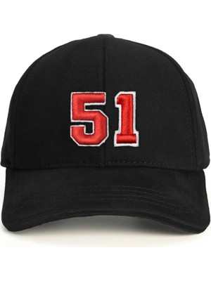 PataCute 51 Numara (Kabartmalı) Baseball Şapka