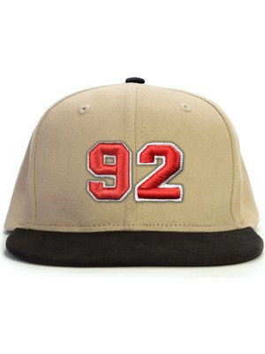 PataCute 92 Numara (Kabartmalı) Snapback Şapka