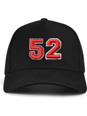 PataCute 52 Numara (Kabartmalı) Kalıplı Baseball Şapka