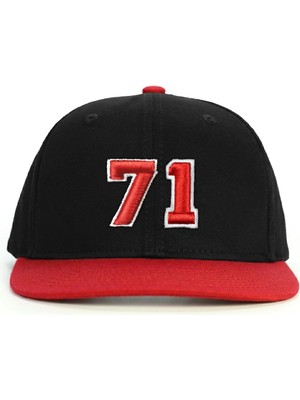 PataCute 71 Numara (Kabartmalı) Snapback Şapka