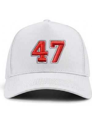 PataCute 47 Numara (Kabartmalı) Kalıplı Baseball Şapka