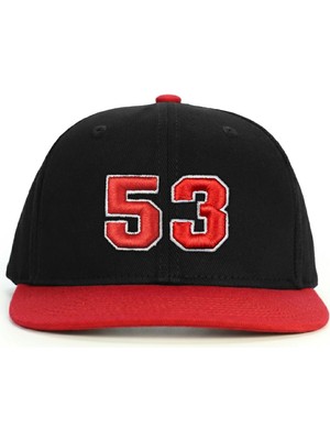 PataCute 53 Numara (Kabartmalı) Snapback Şapka