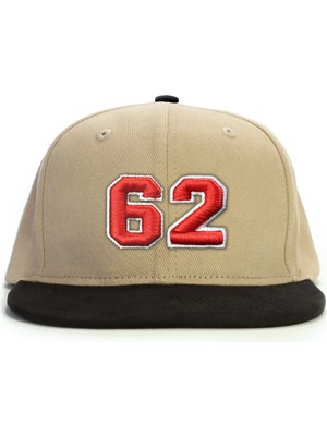 PataCute 62 Numara (Kabartmalı) Snapback Şapka