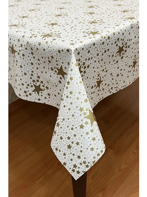 Pimula Home Pvc Elyaf Tabanlı Silinebilir Muşamba Masa ÖRTÜSÜ_YILDIZ_226-1