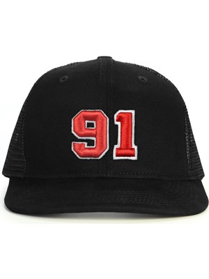 PataCute 91 Numara (Kabartmalı) Snapback Şapka