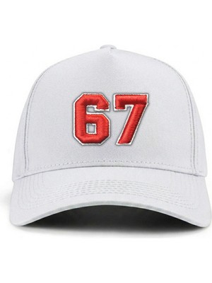 PataCute 67 Numara (Kabartmalı) Kalıplı Baseball Şapka