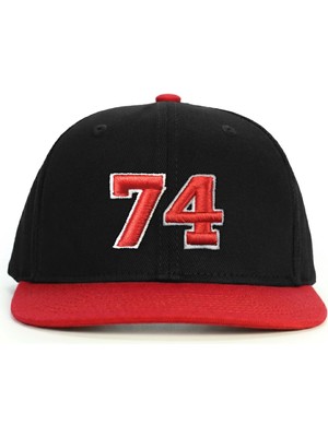PataCute 74 Numara (Kabartmalı) Snapback Şapka