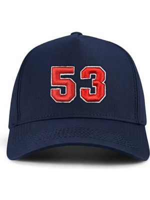 PataCute 53 Numara (Kabartmalı) Kalıplı Baseball Şapka