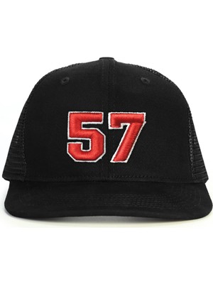 PataCute 57 Numara (Kabartmalı) Snapback Şapka