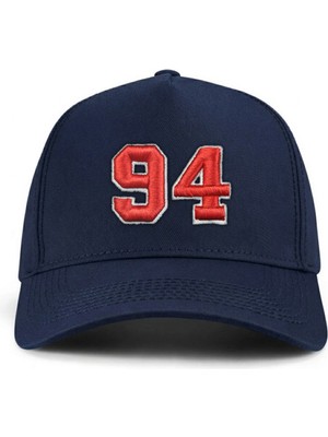 PataCute 94 Numara (Kabartmalı) Kalıplı Baseball Şapka