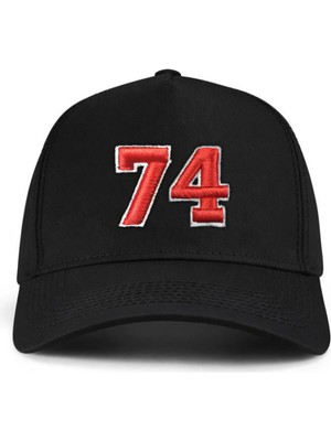 PataCute 74 Numara (Kabartmalı) Kalıplı Baseball Şapka