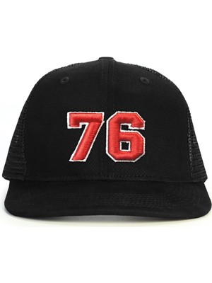 PataCute 76 Numara (Kabartmalı) Snapback Şapka